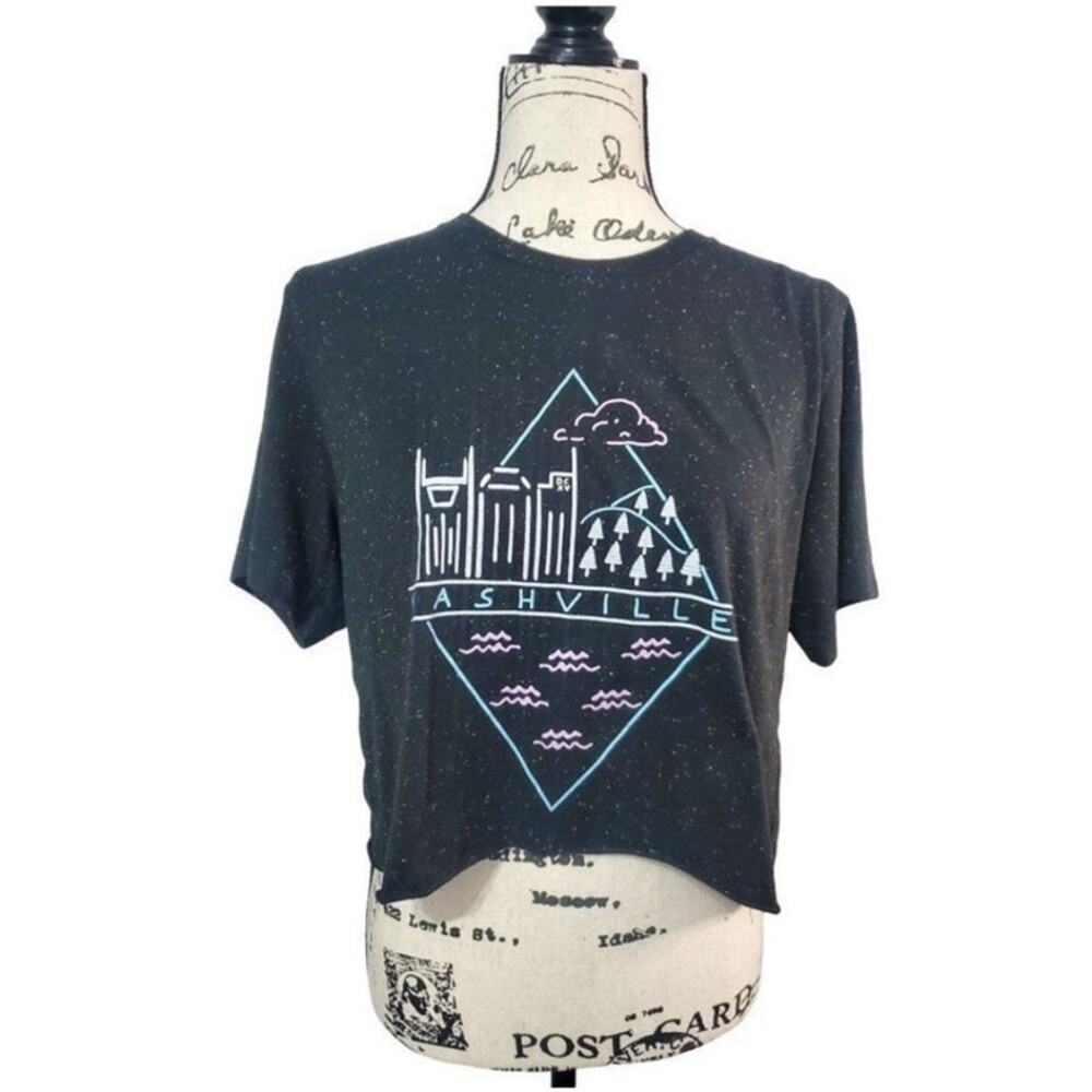 Cropped Nashville Graphic Tee